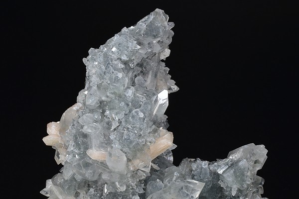 Apophyllite, Stilbite, Chalcedony