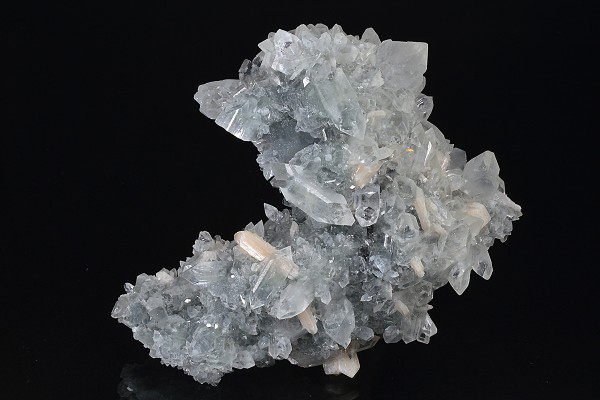 Apophyllite, Stilbite, Chalcedony