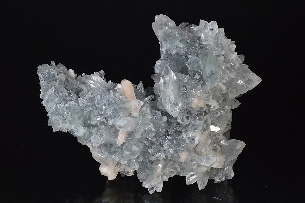 Apophyllite, Stilbite, Chalcedony