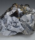 gem Sphalerite var.Cleiophane, twinned Galena