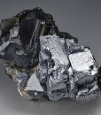 gem Sphalerite var.Cleiophane, twinned Galena