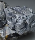 gem Sphalerite var.Cleiophane, twinned Galena