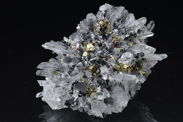 Quartz, Chalcopyrite, Sphalerite