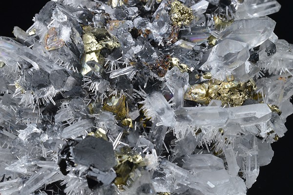 Quartz, Chalcopyrite, Sphalerite