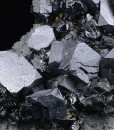 gem Sphalerite var.Cleiophane, Galena, Chalcopyrite, Quartz