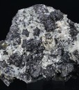 gem Sphalerite var.Cleiophane, Galena, Chalcopyrite, Quartz