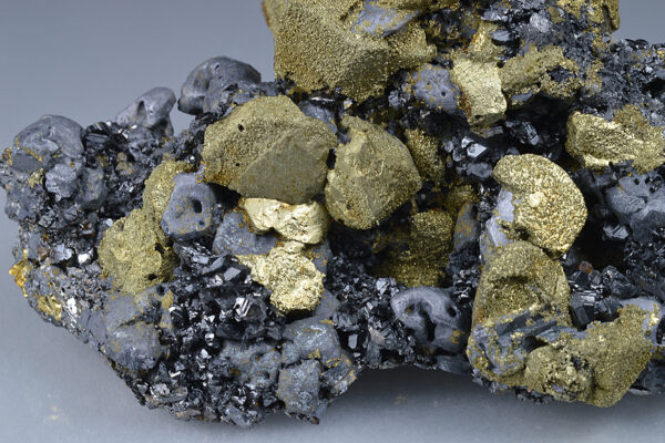 Chalcopyrite, Galena, Sphalerite, Calcite