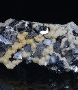 Twinned and truncated Galena, Calcite, Sphalerite