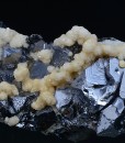 Twinned and truncated Galena, Calcite, Sphalerite