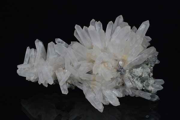 Bi-terminated Quartz, Chalcopyrite, Sphalerite