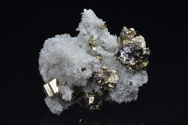 Quartz, Pyrite, Sphalerite