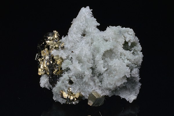 Quartz, Pyrite, Sphalerite