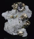 Quartz, Pyrite, Sphalerite