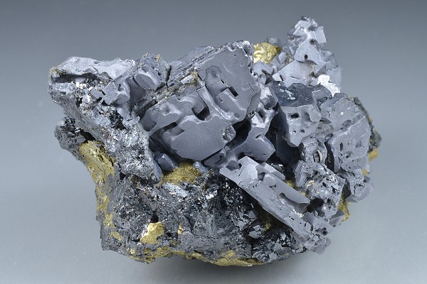 Skeletal Galena, Chalcopyrite, Sphalerite