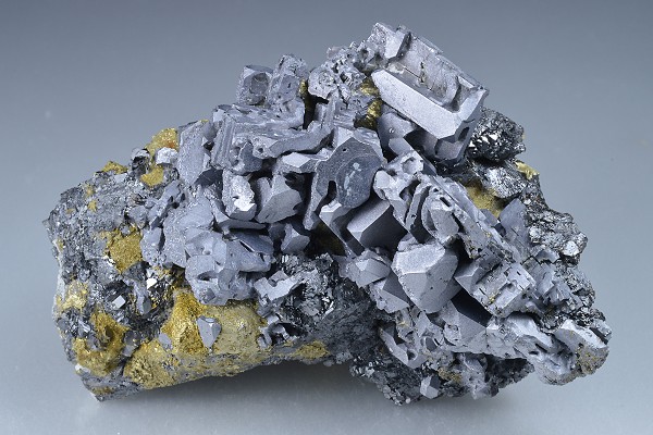Skeletal Galena, Chalcopyrite, Sphalerite