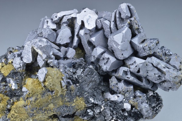 Skeletal Galena, Chalcopyrite, Sphalerite