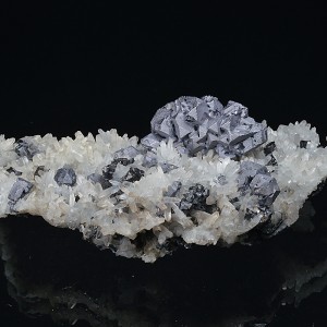 Truncated Galena, Quartz, Sphalerite