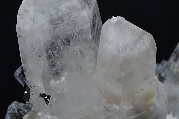Quartz with inclusions, Sphalerite, Galena