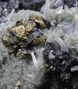 Sphalerite, Galena, Quartz, Chalcopyrite