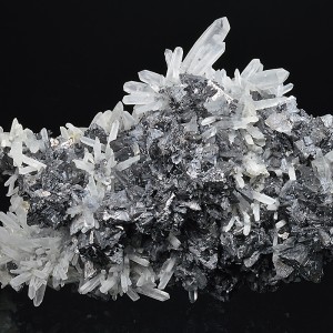 Sphalerite, Quartz