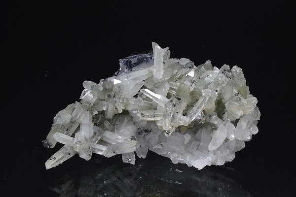 Quartz with inclusions, Galena, Chlorite