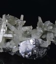 Quartz with inclusions, Galena, Chlorite
