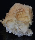 Pseudomorph after Calcite on Quartz