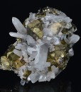 Chalcopyrite, Quartz