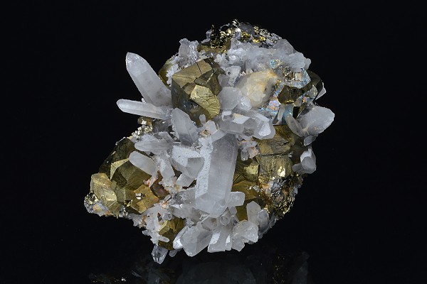 Chalcopyrite, Quartz