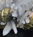 Chalcopyrite, Quartz