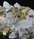 Chalcopyrite, Quartz