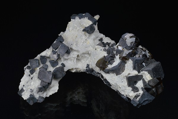 Truncated Galena, Cleiophane, Calcite, Quartz