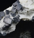 Truncated Galena, Cleiophane, Calcite, Quartz