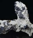 Truncated Galena, Cleiophane, Calcite, Quartz