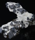 Truncated Galena, Cleiophane, Calcite, Quartz