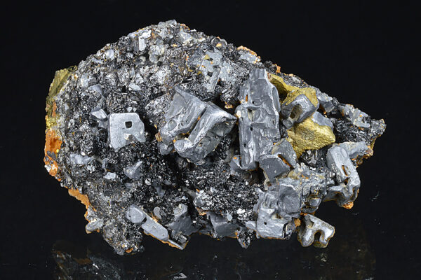 Skeletal Galena, Chalcopyrite, Sphalerite