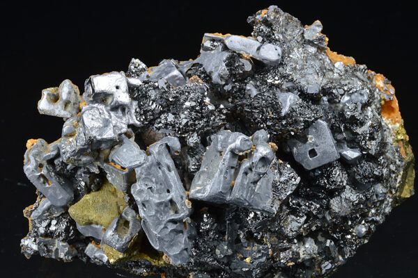 Skeletal Galena, Chalcopyrite, Sphalerite