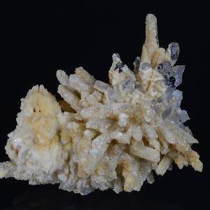Calcite on Quartz