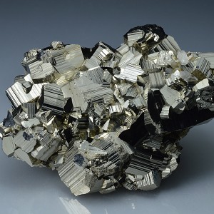 Pyrite, Quartz