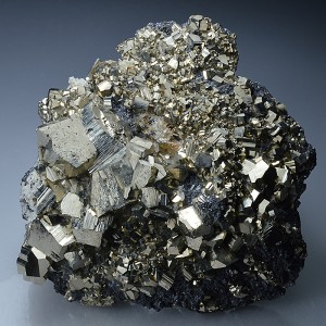 Pyrite, Sphalerite