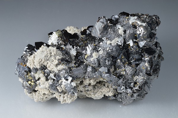 Sphalerite, Quartz, Chalcopyrite