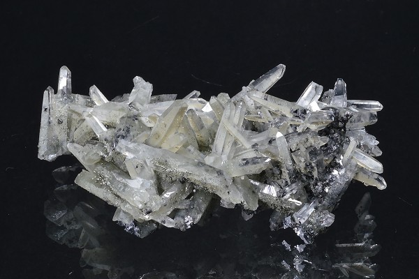 Bi-terminated Quartz, Sphalerite, Galena, Chlorite