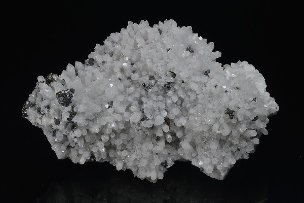 Quartz, Cleiophane, Galena, Chalcopyrite