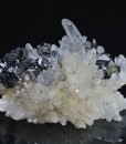 Quartz, Sphalerite, Chalcopyrite, Galena
