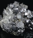 Twinned Galena, Sphalerite, Quartz, Pyrite
