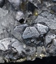 Twinned Galena, Sphalerite, Quartz, Pyrite