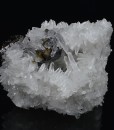 Cleiophane on bi-terminated Quartz