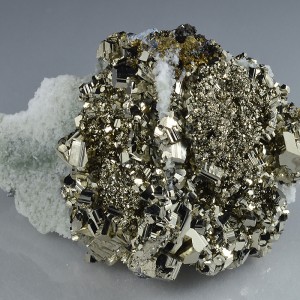 Pyrite, Quartz, Chalcopyrite