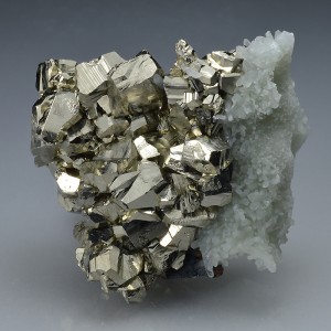 Pyrite, Quartz, Chalcopyrite