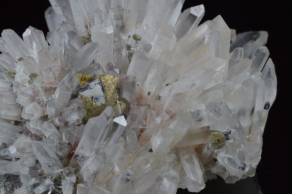 Quartz, Chalcopyrite, Sphalerite, Galena